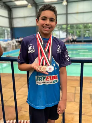 Foto 4 de APANI conquista 28 medalhas no Pró-Natação 2026 e leva cinco nadadores à final estadual