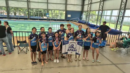 Foto 10 de APANI conquista 28 medalhas no Pró-Natação 2026 e leva cinco nadadores à final estadual