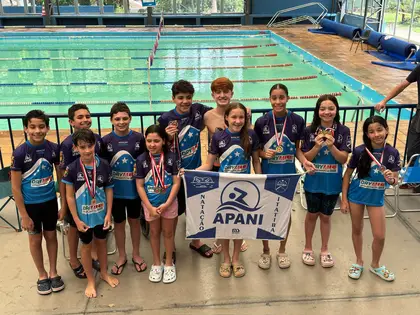 Foto 13 de APANI conquista 28 medalhas no Pró-Natação 2026 e leva cinco nadadores à final estadual