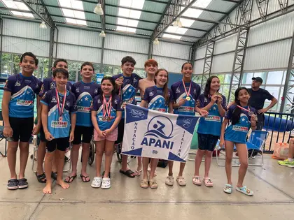 Foto 21 de APANI conquista 28 medalhas no Pró-Natação 2026 e leva cinco nadadores à final estadual