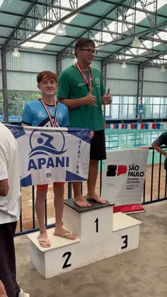 Foto 45 de APANI conquista 28 medalhas no Pró-Natação 2026 e leva cinco nadadores à final estadual