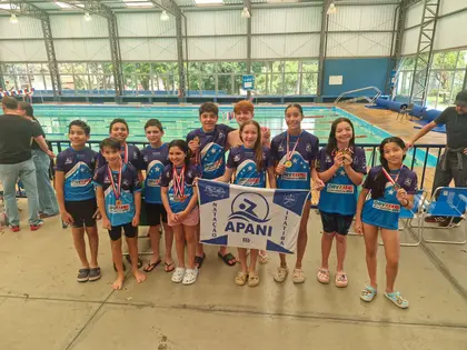 Foto 81 de APANI conquista 28 medalhas no Pró-Natação 2026 e leva cinco nadadores à final estadual