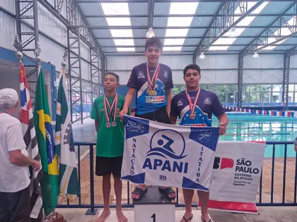Foto 82 de APANI conquista 28 medalhas no Pró-Natação 2026 e leva cinco nadadores à final estadual