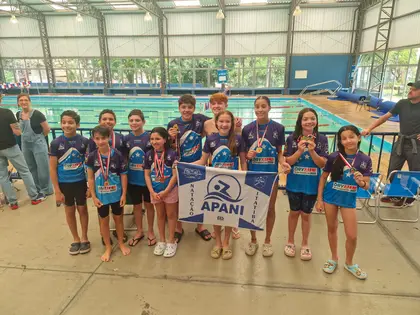 Foto 86 de APANI conquista 28 medalhas no Pró-Natação 2026 e leva cinco nadadores à final estadual